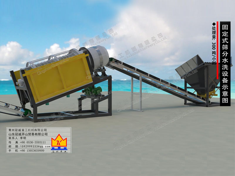 海沙除貝凈化篩沙機設(shè)備
